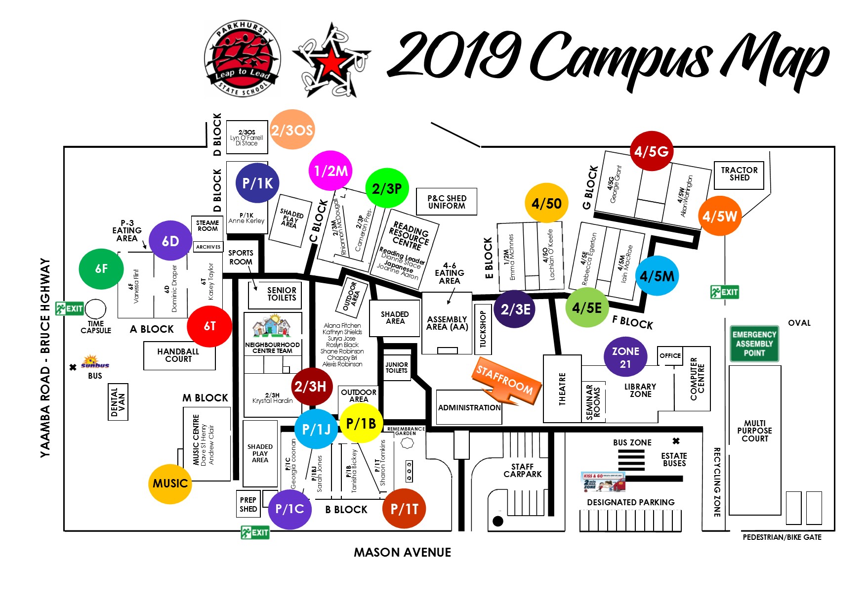 Campus Map 2019 